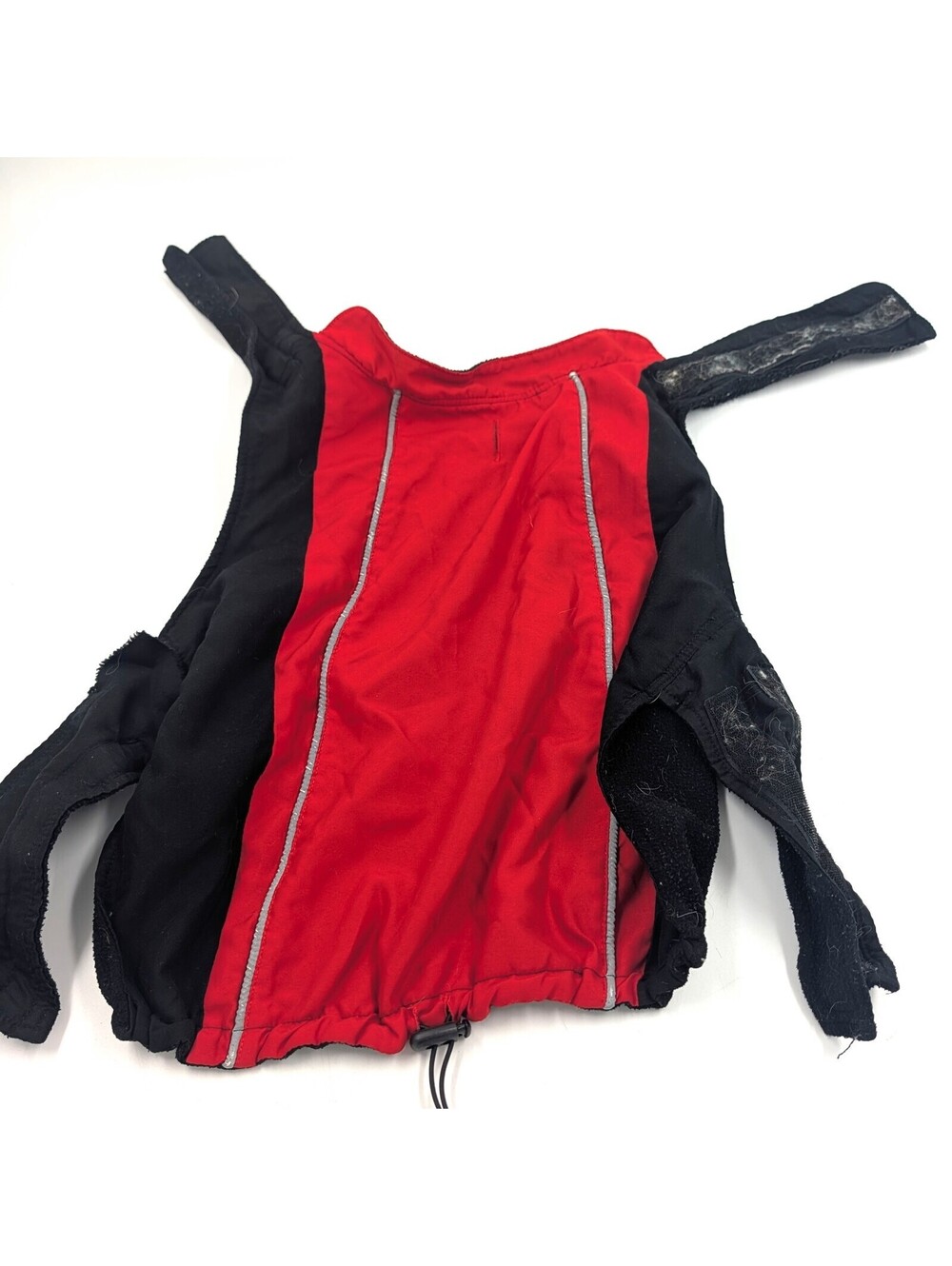 Boots and Barkley Large Dog Vest Red and Black
